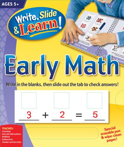 Write, Slide, and Learn!: Early Math (Write, Slide & Learn!)