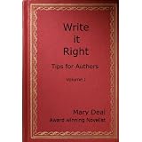 Write it Right - Tips for Authors, Volume I