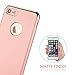 iPhone 7 Case, AnsTOP [Thin Fit] Premium Matte Finish [Rose Gold] [Chrome Rose Gold] Excellent Grip Solid Protective Case for iPhone 7 (2016)