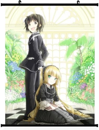 Gosick Anime Wall Scroll Poster Victorica de Broix-victorique de Blois Kazuya Kujou(24''*32'') Support Customized