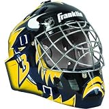 Franklin NHL Team SX Comp GFM 100 Youth Goalie Face Mask - Buffalo Sabres