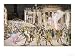 Carnival with Fireworks on November Fifth at Bridgwater Somerset Art Giclee Poster Print, 12x9