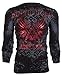 Archaic AFFLICTION Men THERMAL T-Shirt ACHILLES Tattoo Biker MMA UFC