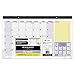 AT-A-GLANCE Compact Monthly Desk Pad Calendar, QuickNotes, Academic Year, 13 Months, July 2015-July 2016, 17.75 x 10.88 Inch Page Size (SK726-00)