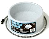 Farm Innovators 1-1/2-Gallon Round Heated Pet Bowl - Speckletone Gray Model P-60S, 60-Watt