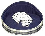 Eigenschaften WILMA Heimtierprodukte  / WILMA Hundebett blau-gelb kariert Gr. XL 75 x 55cm #5300XL