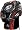 Eclipse Distortion 2008 Men's Paintball Jersey - Grey / Red Size: XX-Large