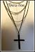 Treena Bean Vintage Retro Fashion Jewelry Multi-layered Black Cross Necklace***FREE SHIPPING***