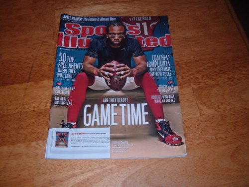 Sports Illustrated August 1 2011 Larry Fitzgerald/Arizona Cardinals on Cover, Bryce Harper/Washington Nationals, J. David Salinas - Bilked Millions from NCAA Coaches, NFL's New World