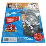 Classic Sign & Design Looney Toones Wheelie Bin/ Car / Bedroom Stickers Tweety Pie & Sylvester