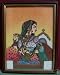 Traditional Elegant Lady Painting made with Gem Stones
