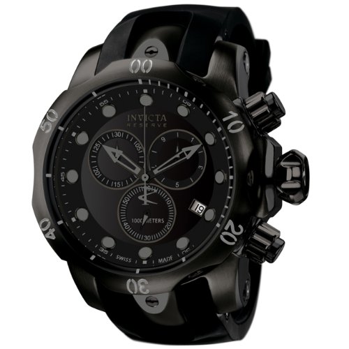 Invicta Men s 6051 Reserve Collection Subaqua Venom Black Chronograph Watch