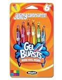 Mega Bloks - Loisirs créatifs - 6 mini stylos encre gel, couleurs assorties Gel Burst
