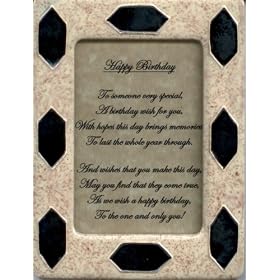 Happy Birthday - Framed Poetry