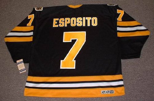 Buy PHIL ESPOSITO Boston Bruins 1975 CCM Vintage Throwback Away Hockey Jersey