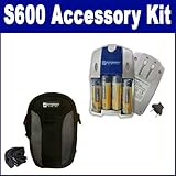 Samsung S600 Digital Camera Accessory Kit includes: SB257 Charger, SDC-21 C ....