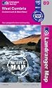 West Cumbria, Cockermouth and Wast Water (OS Landranger Map Active)