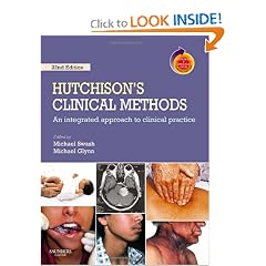 Hutchison's Clinical Methods: An Integrated Approach to Clinical Practice With STUDENT... by Michael Swash MD FRCP MRCPath and Michael Glynn MA MD FRCP FHEA ILTM