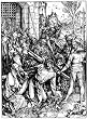 Albrecht Durer (Follow the "Grand Passion" scene: The presentation of Christ) Art Poster Print - 13x19