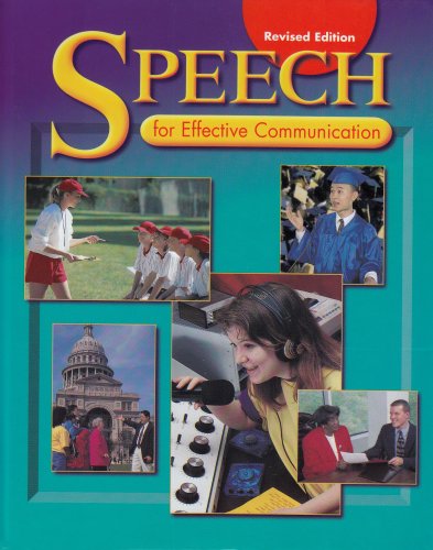 Textbook - Speech for Effective Communication