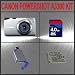 Canon Powershot A3300 IS Digital Camera (Silver) + Huge Accessories Package Including 4GB SDHC Memory Card + High Capacity Replacement Lithium-Ion Battery + Hi-Speed SD Card Reader + Kit