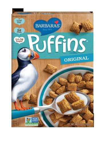 Barbara's Bakery Puffins Original - 6 pk