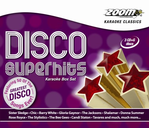 Buy Zoom Karaoke - Disco Superhits Box Set - 50 Songs - Triple CD+G Set online at Discounted New and Used prices. Delivered to your door with Childrens Toyshop.com