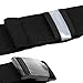 iPhone Running Belt Fanny Pack Sports Waist Pack flipbelt Fitbelt Fitness Exercise Gym Training Workout Samsung Slim (Black)
