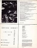 Dream Sheet 1965 Diane Wakoski