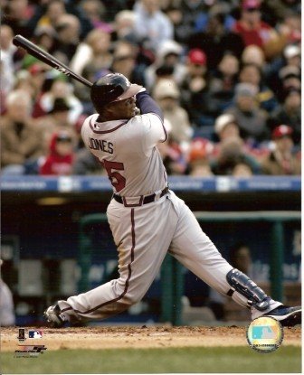 Andruw Jones Atlanta Braves Batting 8x10 Color Photo