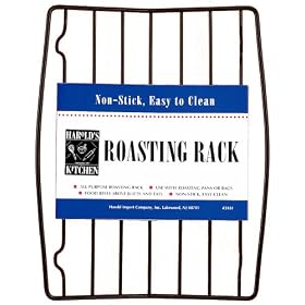 Click here to buy Harold Imports 8-1 4-by-10-1 2-Inch Nonstick Roasting Rack by Harold Imports.