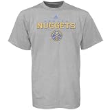 adidas Denver Nuggets Ash True Court T-shirt
