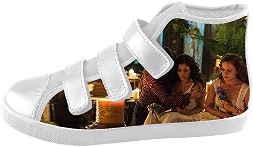 GDOKONW Customize Pretty Little Liars Velcro Kids Canvas Shoes Girls Boys Unisex