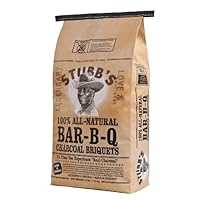 Stubb's 46015 Natural Charcoal Briquettes, 15-Pound