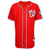 MLB Men's Washington Nationals Stephen Strasburg Six Button Cool Base Authentic Road Jersey (Grey, 44/Large)