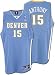Carmelo Anthony Blue Reebok NBA Swingman Denver Nuggets Youth Jersey - Small (8)