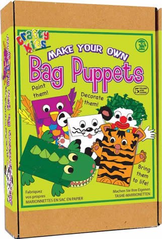 Childrens Toyshop  Toys : Make Your Own Bag Puppets