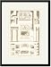 Black Framed/Matted Print 17x23, Ionic Capitals
