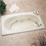 Jacuzzi ER90958 Nova Whirlpool Plus Bath Tub