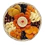 Broadway Basketeers Dried Fruit Round Basket (Medium) Gift Basket