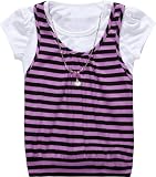 FULL TILT Striped Vest Girls 4-6X Top