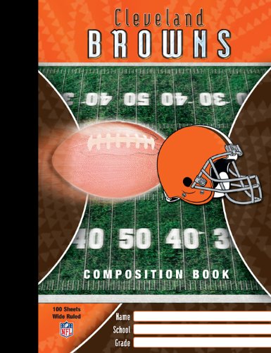 Cleveland Browns NFL Composition Book