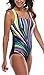 CharmLeaks Women's One Piece Swimsuits One Piece Atheletic Swimsuit for Women