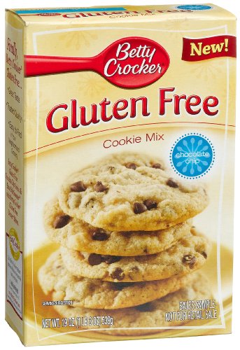 Betty Crocker Gluten Free Chocolate Chip Cookie Mix, 19-Ounce Boxes (Pack of 6)