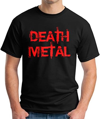 Decorshirt Men's Cotton T-Shirt Brutal Death Metal Goregrind Nice T Shirts