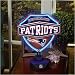 New England Patriots Neon Table Lamp