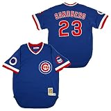 Chicago Cubs Authentic 1984 Ryne Sandberg Road Jersey by Mitchell & Ness
