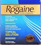 Rogaine for Men 3 Month Supply Unscented Expiration 3/2009