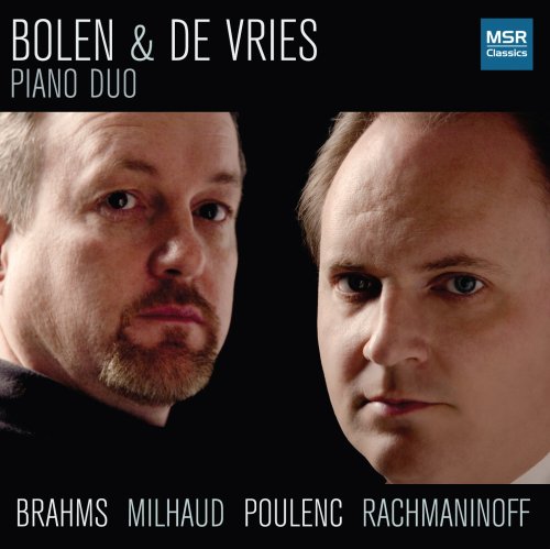 Brahms, Milhaud, Poulenc, Rachmaninoff: Works for 2 Pianos