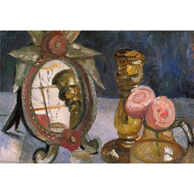 Paula Modersohn-Becker Still Life with Venetian Mirror Art Print Poster - 11x17